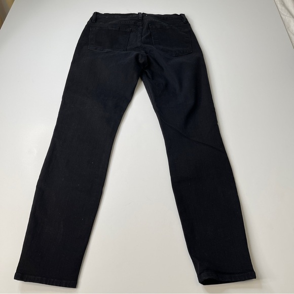 Frame Le Skinny de Jeanne Crop Jeans Film Noir Size 27 - Picture 4 of 10